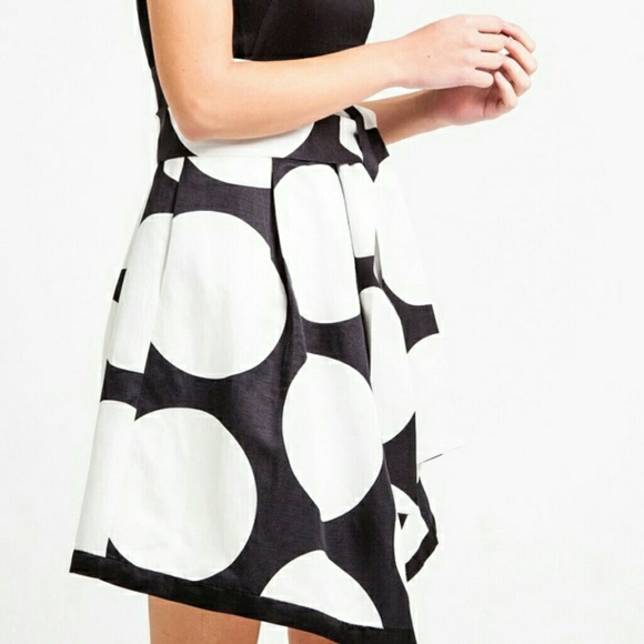 Banana Republic Faux Wrap Polka Dot Dress - Picture 3 of 7